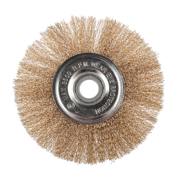 Ермак щетка металл. для ушм 175мм/22мм, плоская