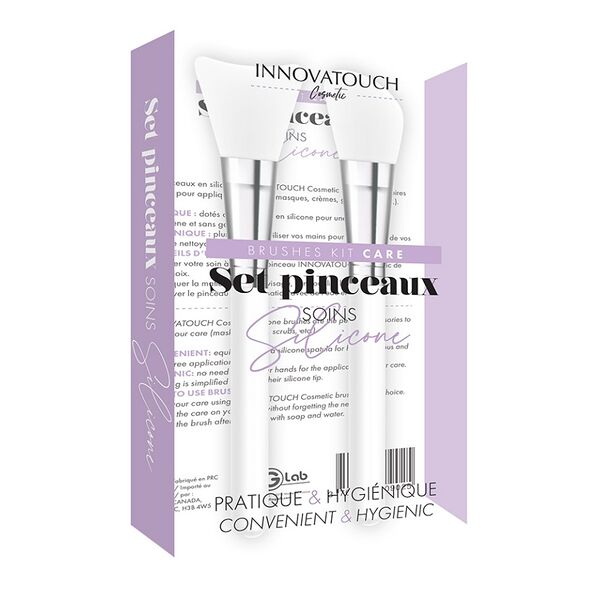 Щётка для ухода из двух силиконовых кистей Innovatouch Cosmetic