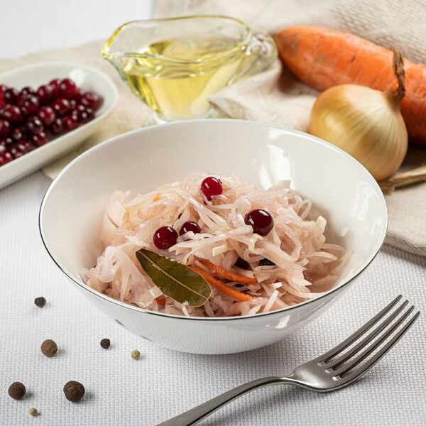 Капуста маринованная с клюквой 500 г