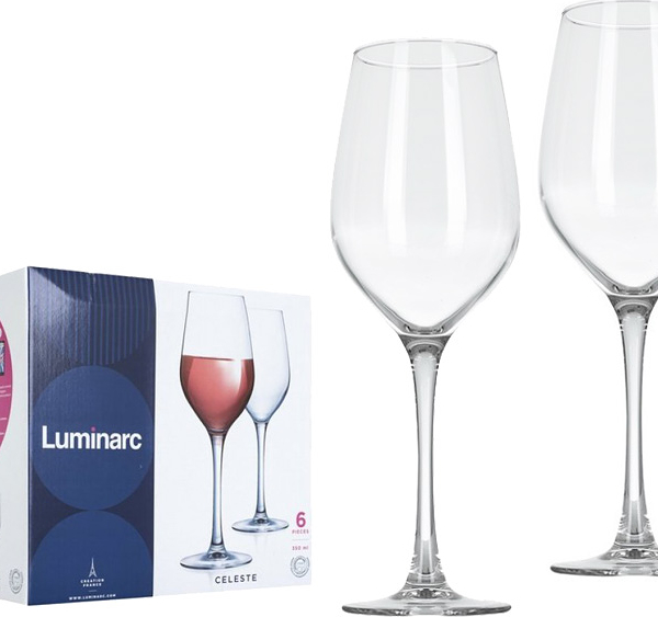 Набор бокалов Luminarc Celeste для вина, 270 мл 6 шт