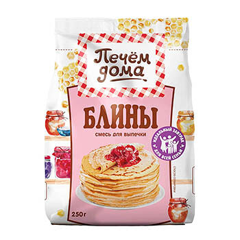 Смесь для выпечки Печем Дома Блины, 250 г