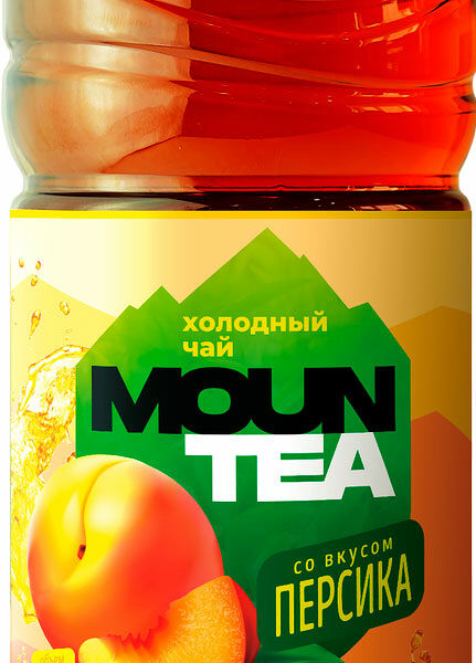 Напиток Бавария Чай черный холодный Mountea персик 1