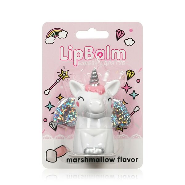 Бальзам для губ Lip Balm Белый Единорог, 2.7 г