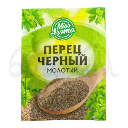 Перец черный  Miss Aroma 10гр Молотый
