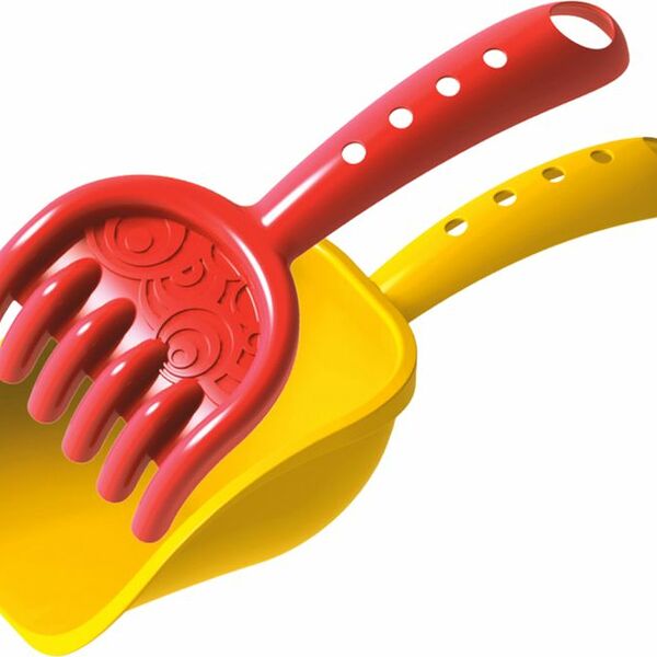 Игровой набор Биплант Держи Краба №1: лопатка и грабелька в ассортименте 1шт