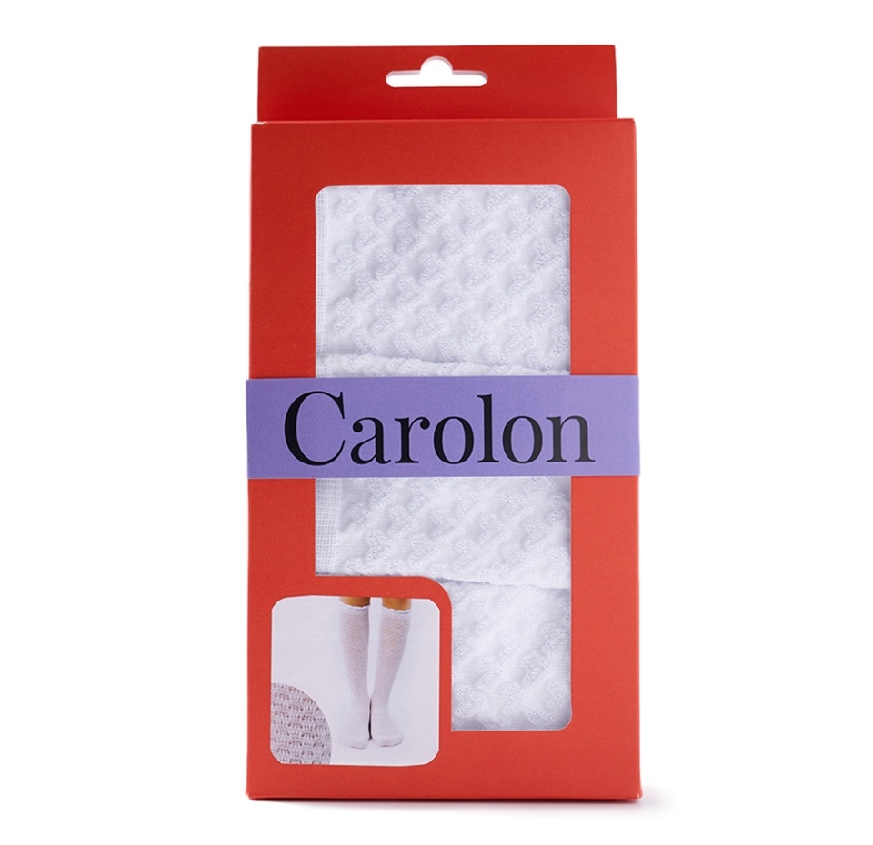 

Гольфы для девочек Carolon ажурные размер 16-18