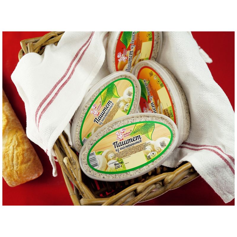 

Паштет из шампиньонов Грибная кухня, 230 г