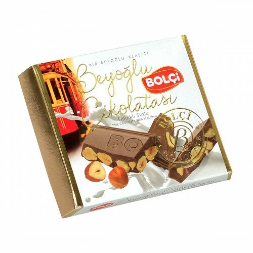 Шоколад молочный Bolci с лесным орехом