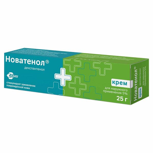 Новатенол крем 5% 25 г 