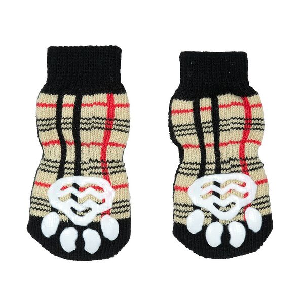 Носки для собак XL черный (унисекс)