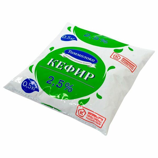 Кефир Томмолоко 2.5%, 500г