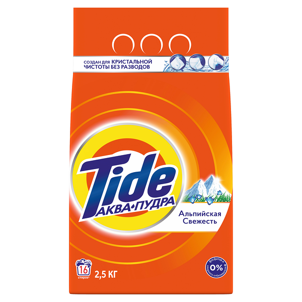 Стиральный порошок Tide Аквапудра Альпийская свежесть