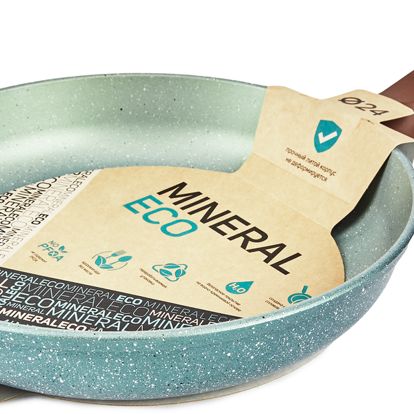 Сковорода Нева Металл Посуда Mineraleco, 24 см