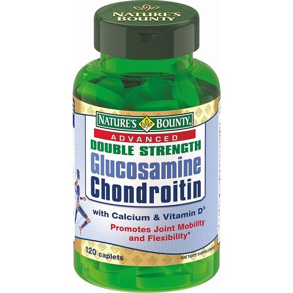 Нэйчес Баунти Глюкозамин-Хондроитин Плюс Кальций-Витамин Д3 таб.№120