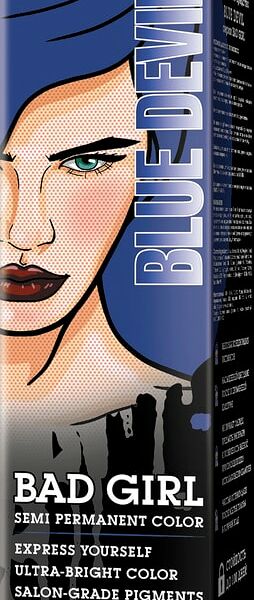 Пигмент для волос Bad Girl оттеночный Blue devil Синий 150мл