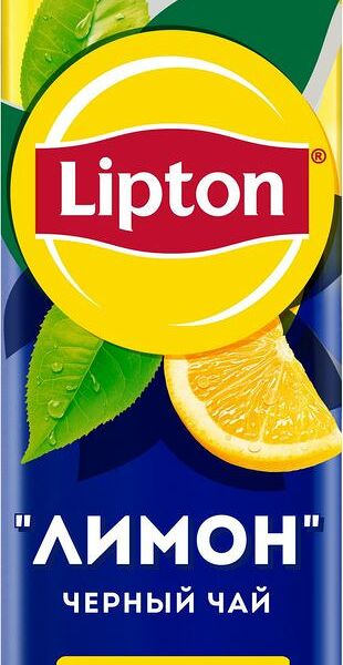 Холодный чай Lipton лимон 250мл