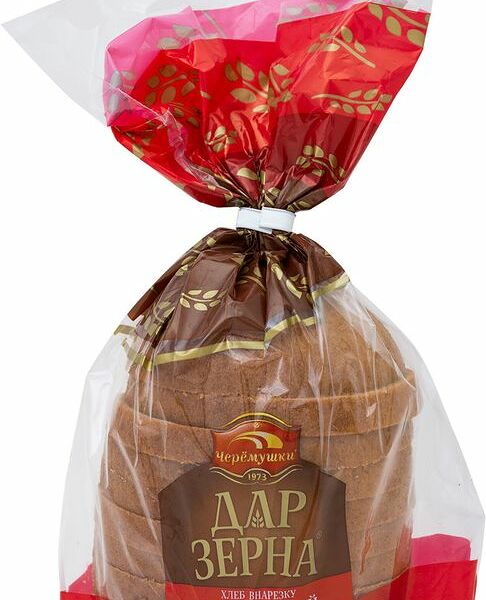 Хлеб Черемушки Дар зерна традиционный нарезка, 350г