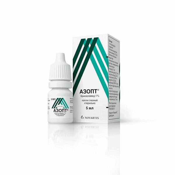 Азопт капли глазные 1% 5 мл