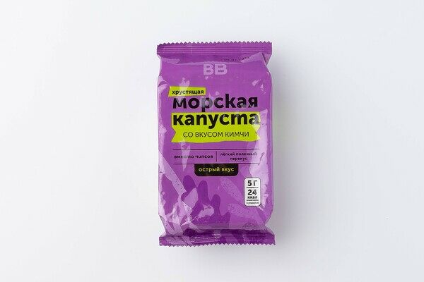 Морская капуста хрустящая со вкусом кимчи