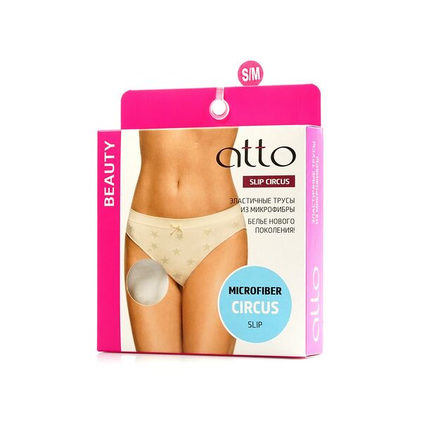 Женские трусы Atto Circus Slip Vaniglia , S/M