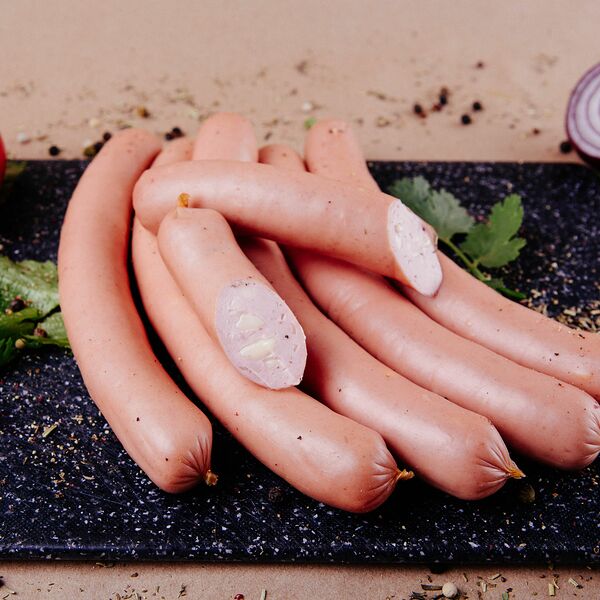 Сосиски Франкфуртские с сыром варёные