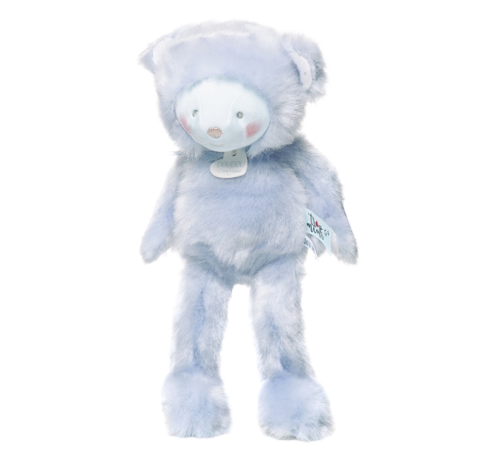 

Игрушка мягкая «Медвежонок светло-синий», Doudou et Compagnie, 30 см, Франция