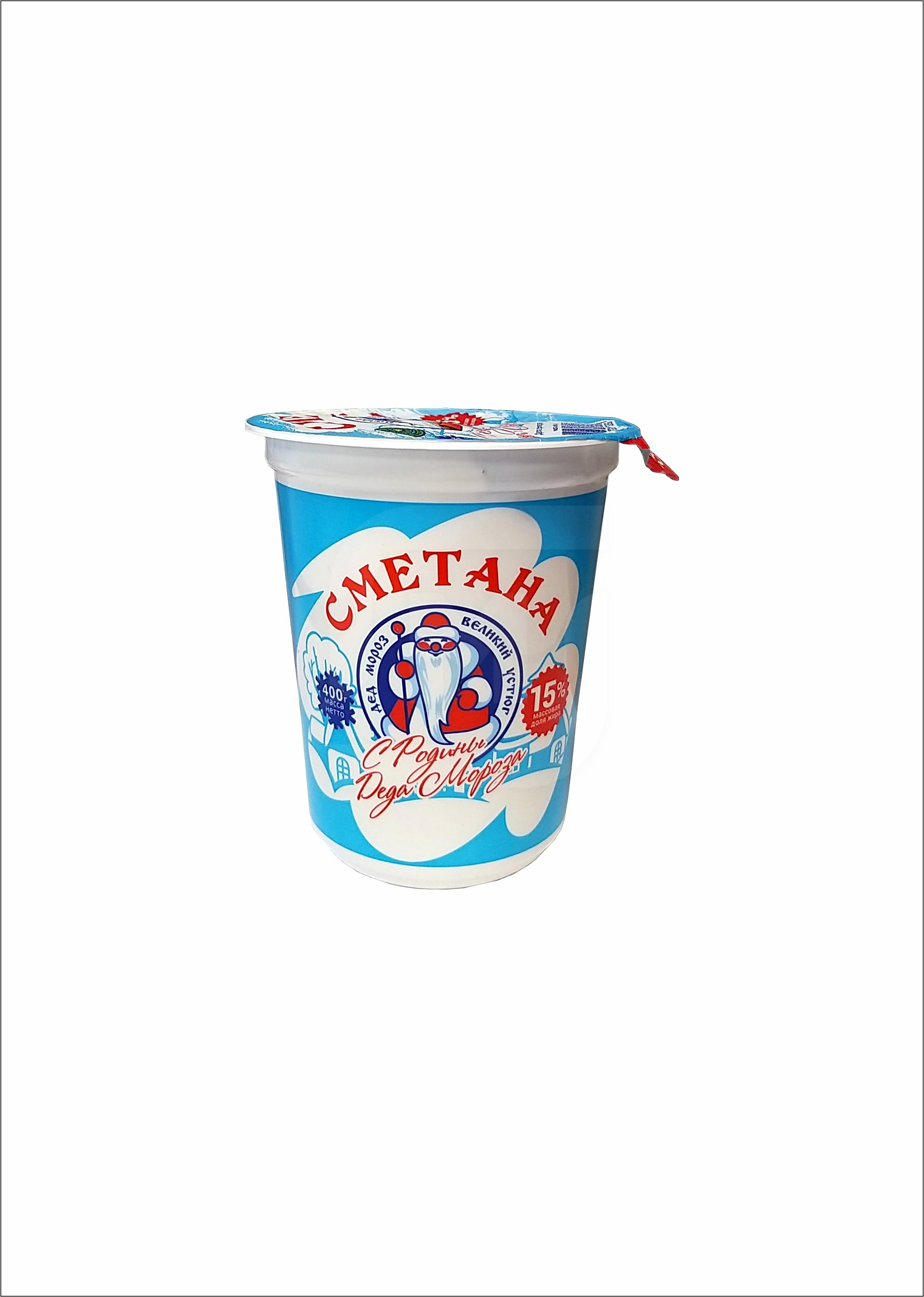 

Сметана Устюгмолоко 15%