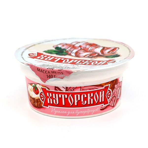 Продукт плавленный Хуторской с беконом 140г Главмолснаб