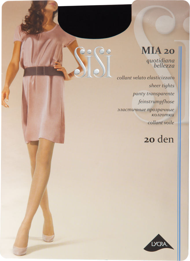 

Колготки женские SISI Mia 20 den nero 5