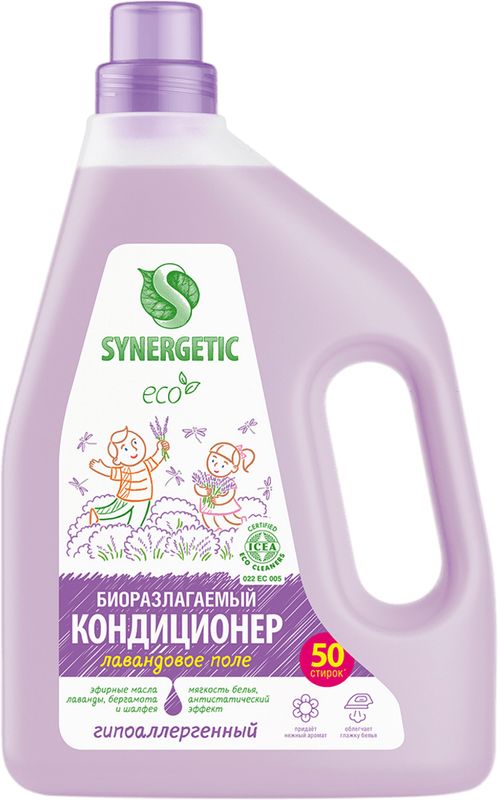 

Кондиционер для белья Synergetic Лавандовое поле 1.5 л
