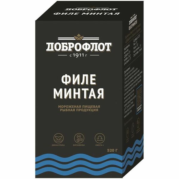 Фарш из минтая Доброфлот 520 г