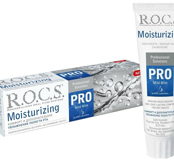 Зубная паста R.O.C.S. Moisturizing Увлажнение полости рта 135г