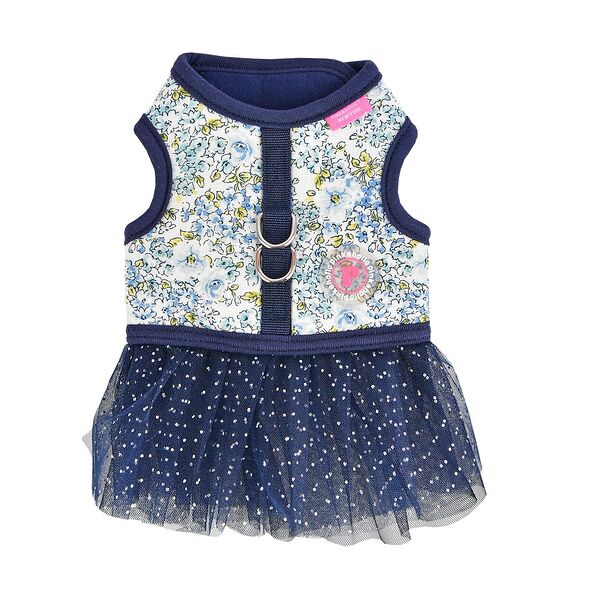 PINKAHOLIC Шлейка для собак с юбкой 