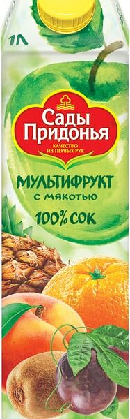 Сок Сады Придонья Мультифрукт 1л