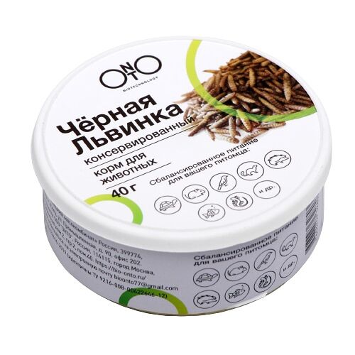 Корм для животных консервированный Onto Чёрная львинка