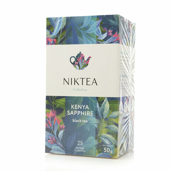 Чай черный Niktea Kenya Sapphire 25 шт. 50 г