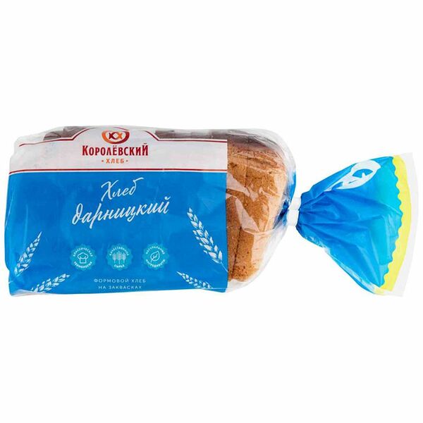 Хлеб Королевский Хлеб Дарницкий формовой, 620г