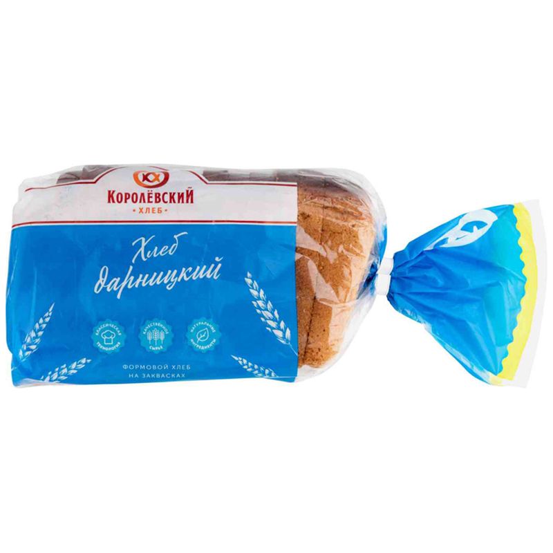

Хлеб Дарницкий Королевский Хлеб 620 г