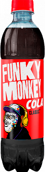 Напиток Фанки Манки Кола классик 0,5л