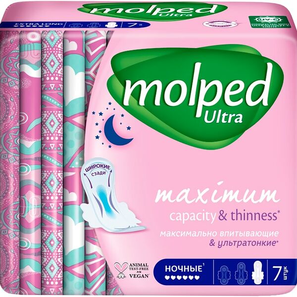 Прокладки Molped Ultra Ночные 7шт