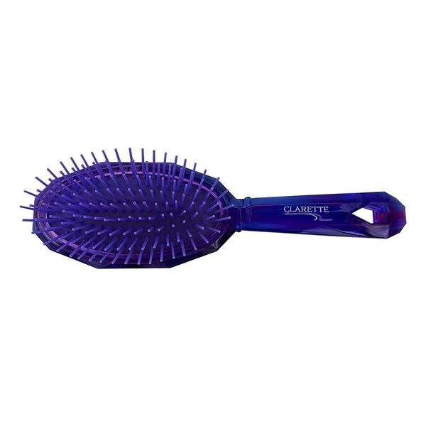 Щётка для волос Clb 2041 на подушке с пластиковыми зубьями, Clarette, 1 шт., Китай