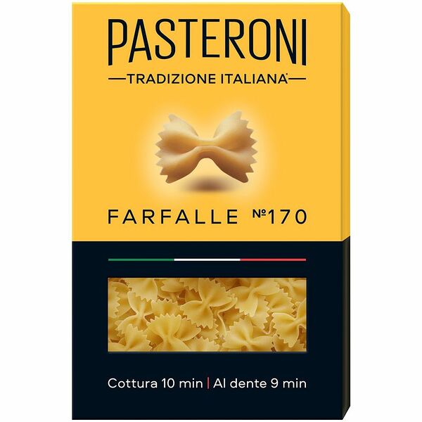 Макаронные изделия Farfalle №170 Pasteroni