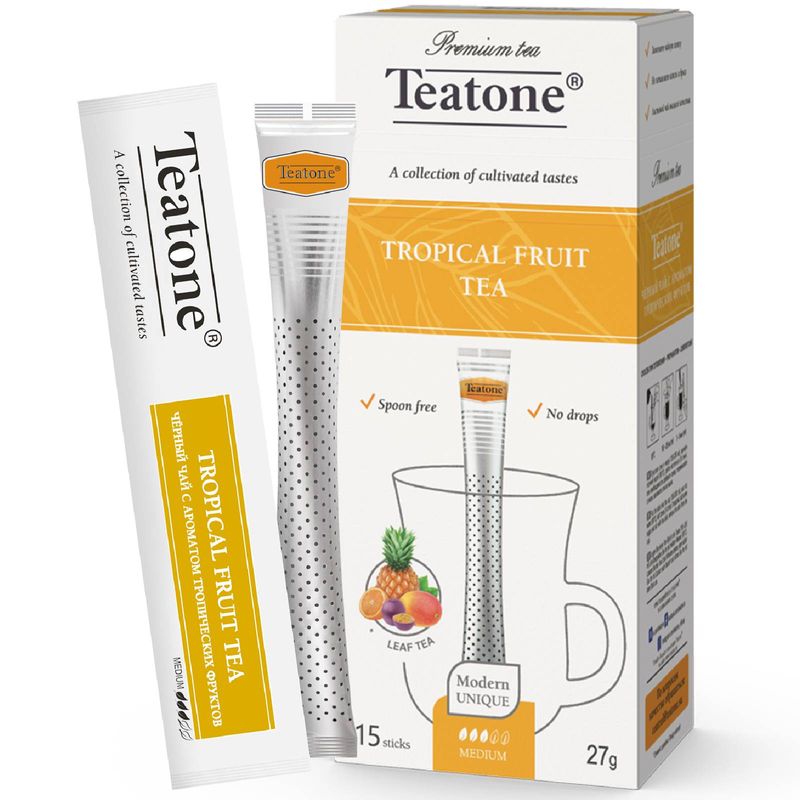 

Чай черный Teatone Black line тропические фрукты 15 шт. х 1.8 г