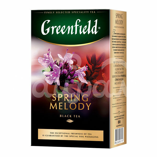 Чай Greenfield 100гр Spring Melody Черный Листовой