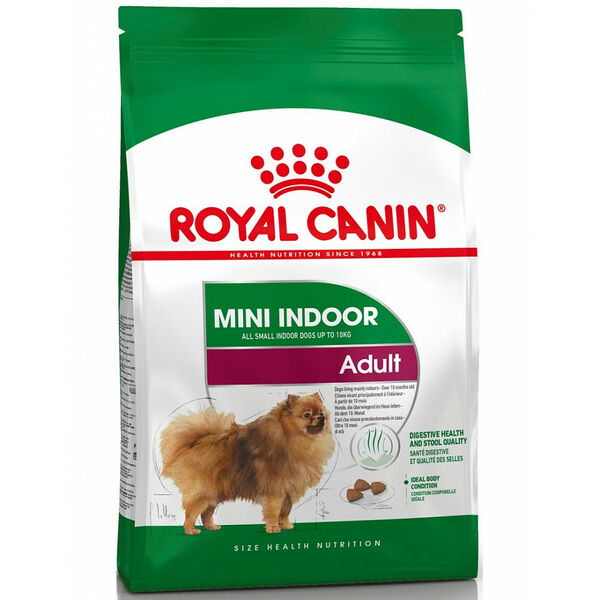 Royal Canin Mini Indoor Adult для взрослых собак малых пород, живущих главным образом в помещении 3 кг