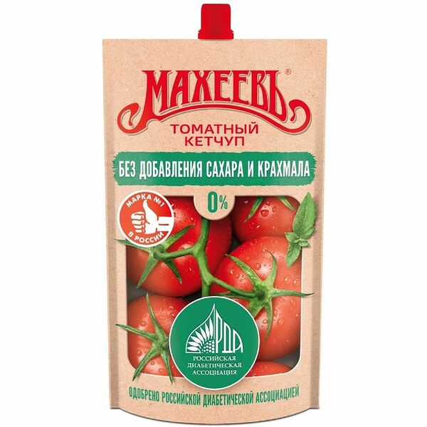 Кетчуп Томатный без сахара и крахмала, 300г