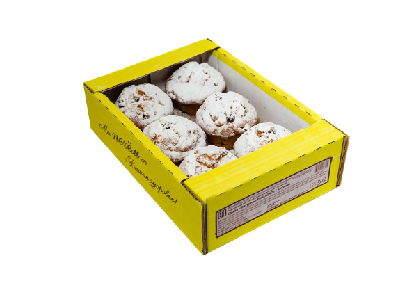 Контек Сдоба Фигурная с изюмом