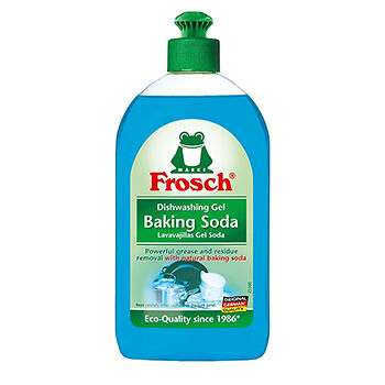 Гель Frosch концентрированный для мытья посуды Сода 500 мл, Германия