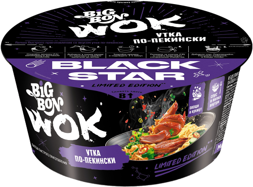 Лапша BigBon Wok Утка по-пекински 85 г