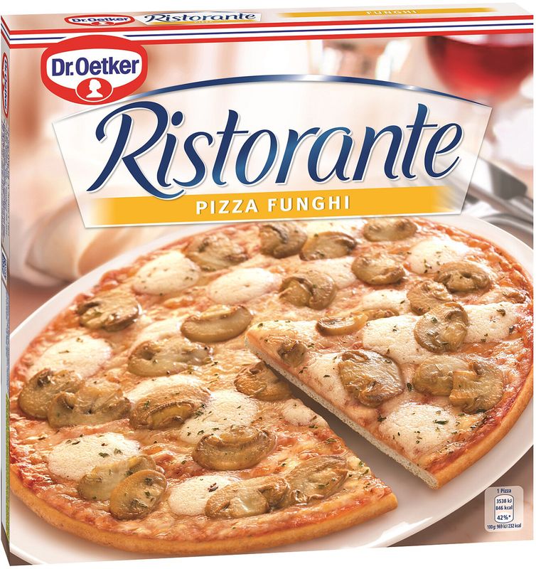 

Пицца Dr. Oetker Ristorante с шампиньонами 365 г